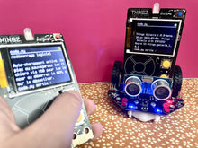 Carte Galaxia qui télécommande une autre carte branchée sur un robot